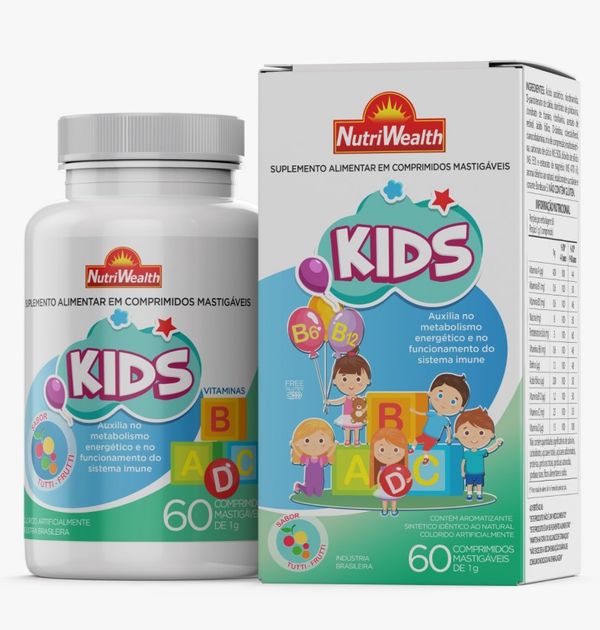 Vitamina Kids Mastigavel - Frutas Vermelhas